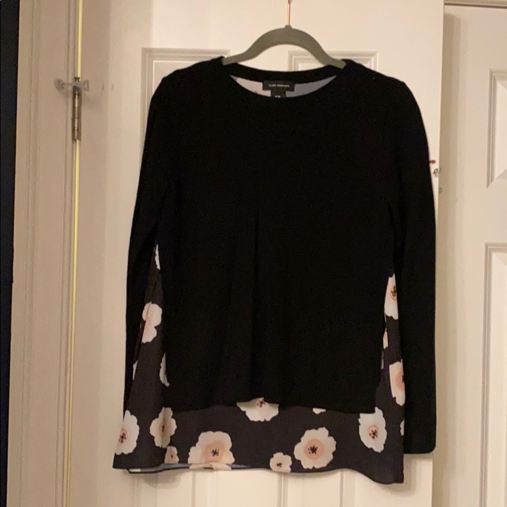 Club Monaco Mixed Media Sweater